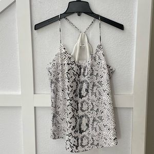 Brand new, J Crew, camisole, snake print, size 8